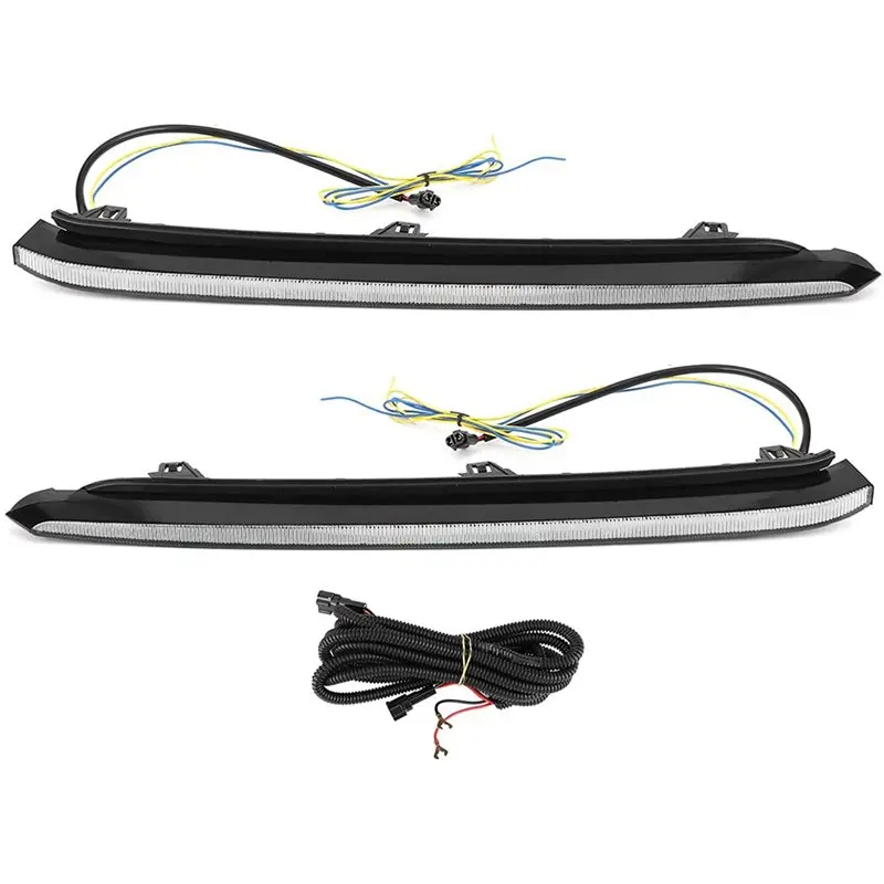 New Arrivals-Daytime Running Light Fog Lamp Dynamic Sequential Turn Signal