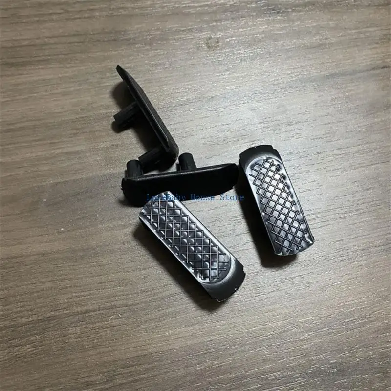 BX0D 4 قطعة وسائد كرسي إطعام الأطفال البلاستيكية المضادة للإمالة إدراج واقيات كرسي التغذية خفيفة الوزن كرسي إطعام الطفل وسادة