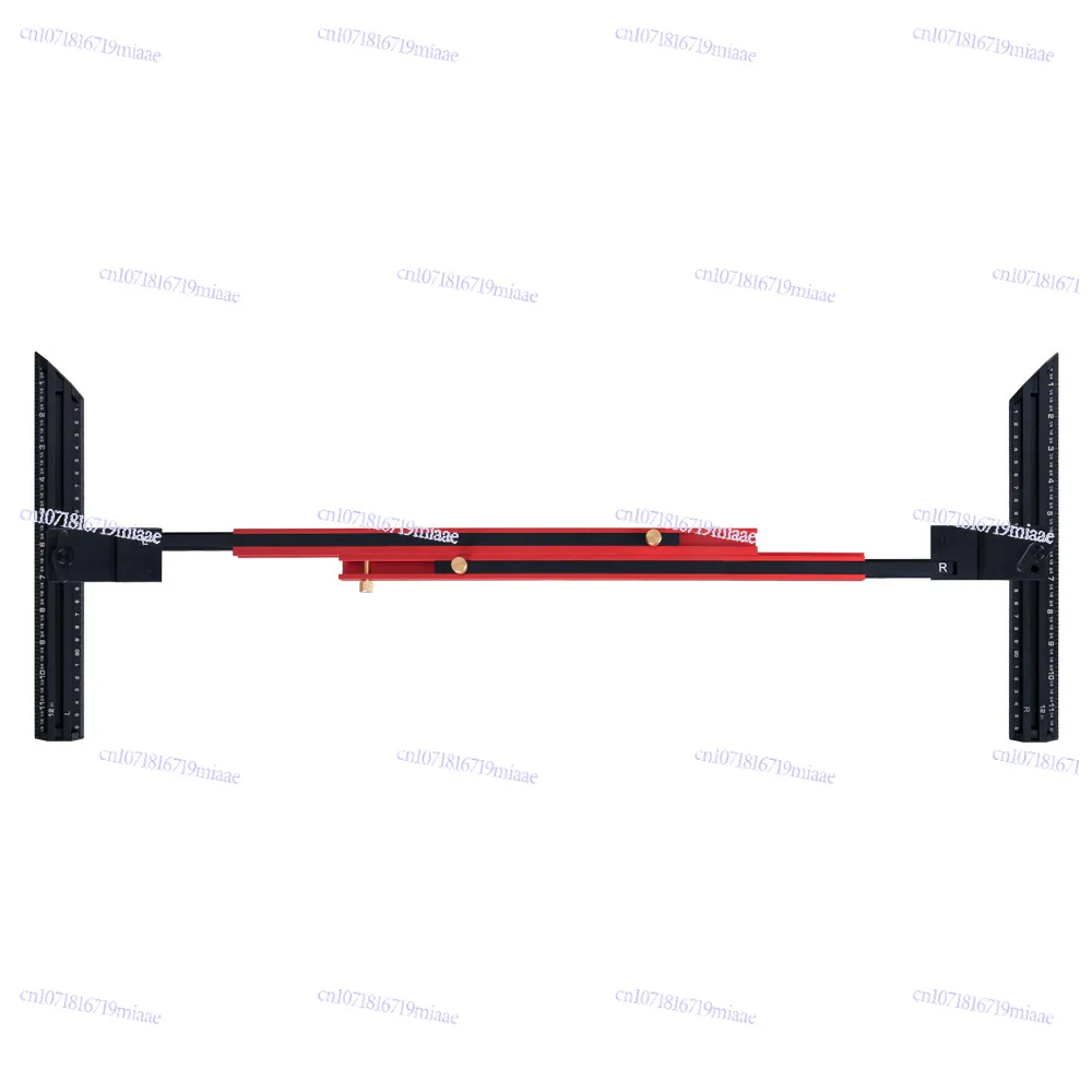 

Portable Chute Stair Measuring Ruler Stair Decoration Tool Lock Ruler Tread Gauge