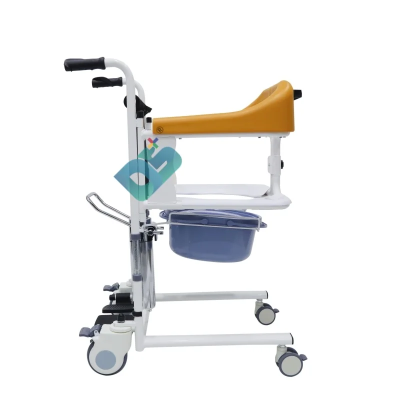 كرسي نقل سهل الاستخدام لكبار السن ذوي الإعاقة في الحمام يرفع المريض من السرير إلى كرسي مشاية ومنتجات رولیتر