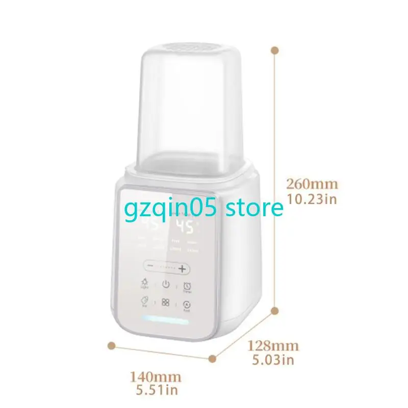 H055 Fast Heating Bottle Warmer for Breast Milk Formula Bottle Warmer with Timer & Night Light Multifunctional Bottle Warmer
