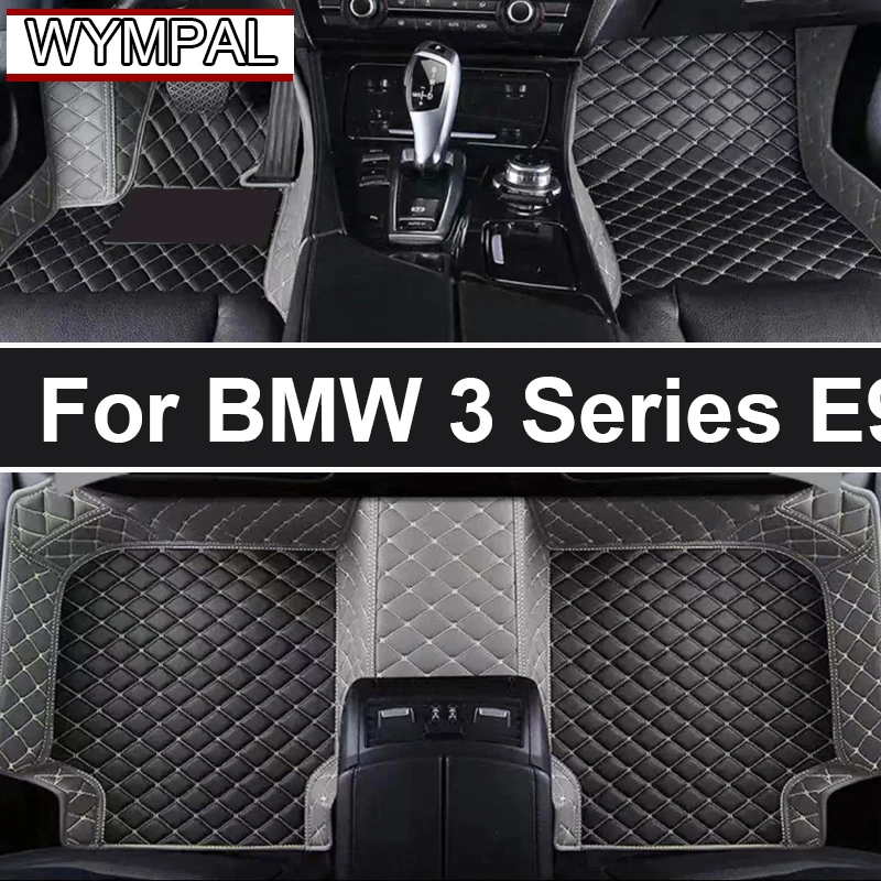 For BMW 3 Series E91 Touring Wagon Estate 2005~2011 5 Seats Car Floor Mats Waterproof Pad Tapetes Para Automovil Car Accessories