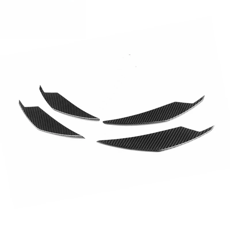 

Front Bumper Spoiler Carbon Fiber AC Front Bumper Air Knife Accessories