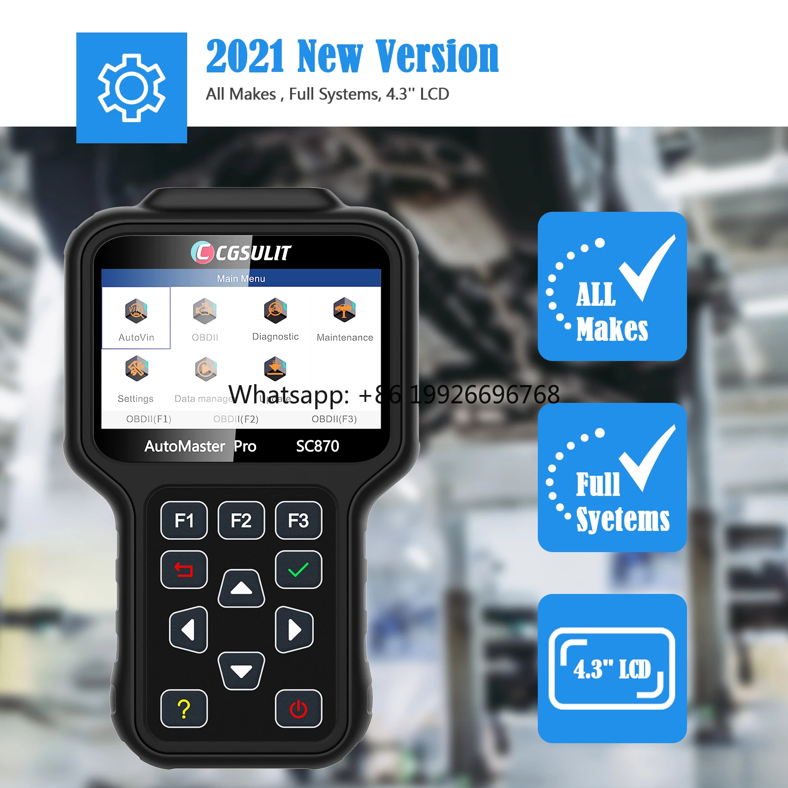 

SC880 Car Diagnostic Tool Obd2 Automotive Diagnostic Scanner Vehicle Diagnostic Machine for All German Cars factory