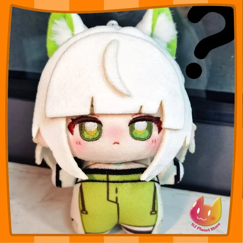 

10cm Mini Doll Arknights Kal'tsit Cute Print Body Mini Plush Pendant Keychain Plushie Bag Hangings Mascot Christmas Gifts Xmas