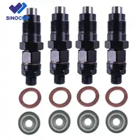 4 Uds 4M40 4M40T inyectores de combustible diésel ME201844 para Mitsubishi Delica Spacegear Pajero 2.8L