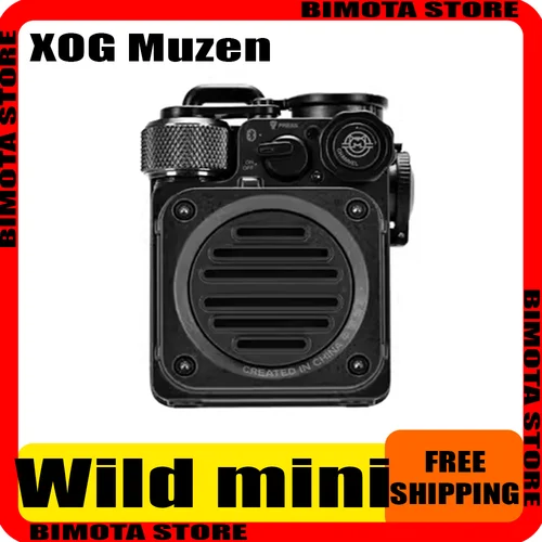 XOG Muzen 와일드 미니 무선 블루투스 스피커 사용자 정의 방수 서브 우퍼 사운드 선물 Mw-Pvx 휴대용 야외 스피커 캠핑