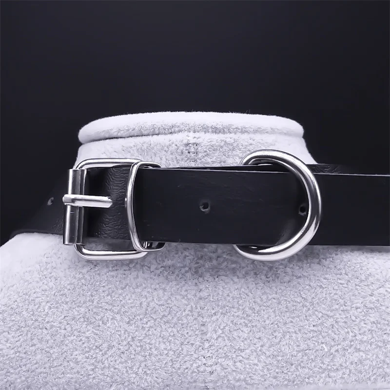 Goth Punk Sexy Stern Pentagramm Halskette Frauen Männer Harajuku Schwarz Halsband PU Leder Gothic Aussage Halsketten Schmuck NXXXXS03 – Detail 6