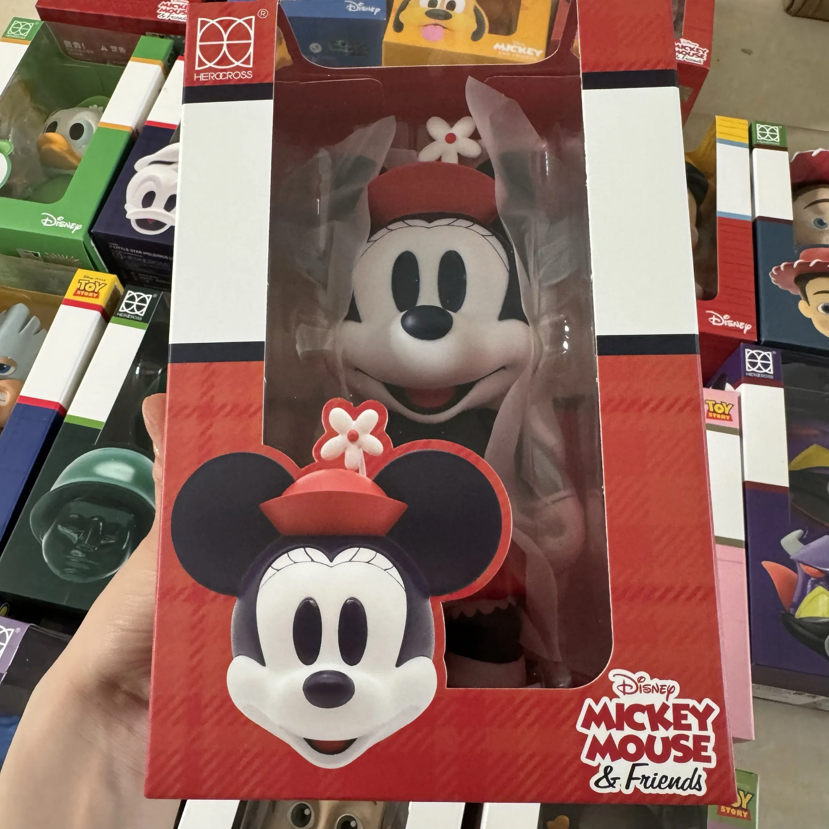 Disney Toy Story Mickey Mouse, Donald Duck, And Andy Joker Genuine Movable Ornaments