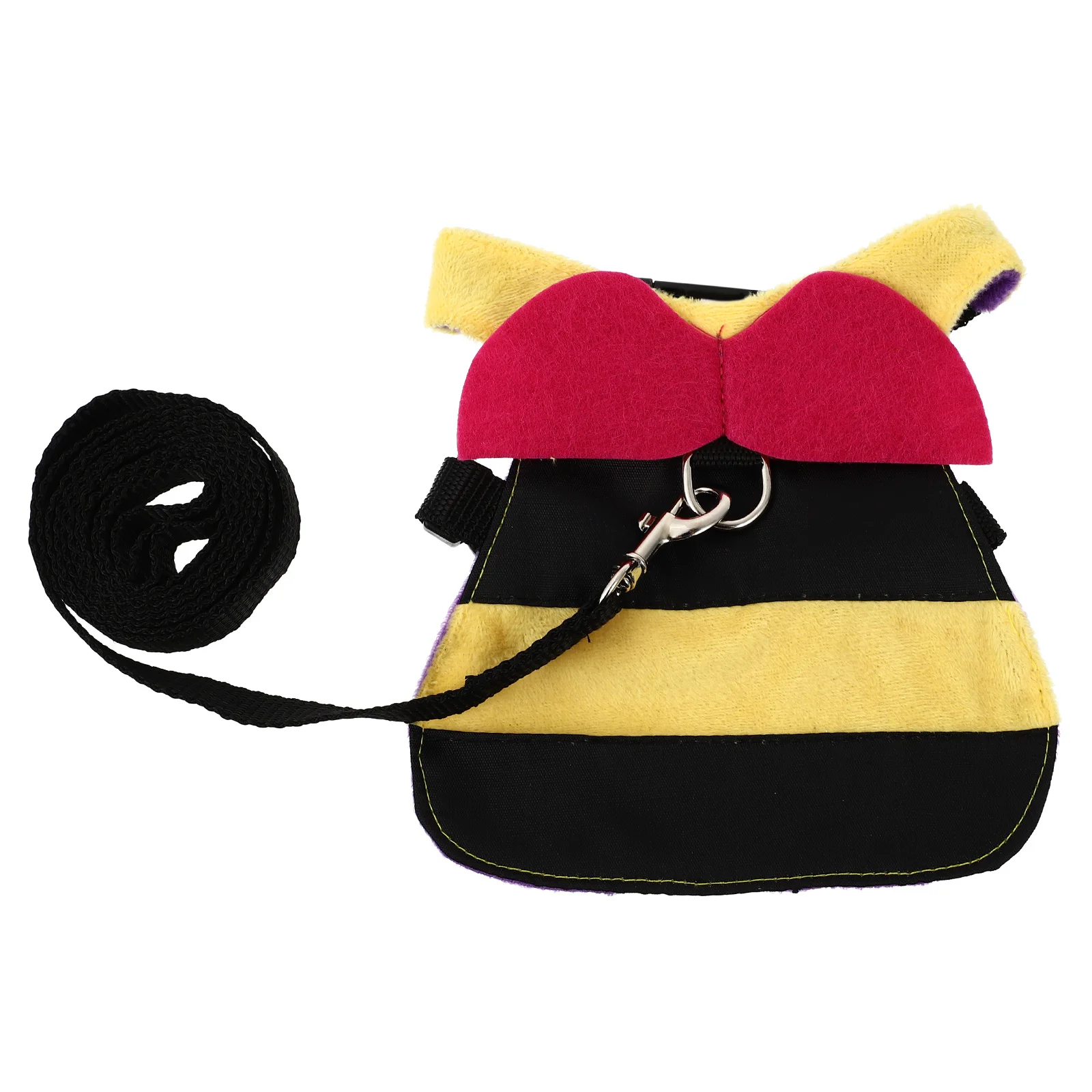 

1Set Pet Bunny Clothes Adorable Rabbit Costume with Leash Easy to Put on Take Off for Most Kinds of Small Animals