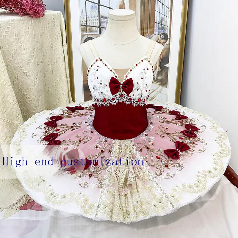 

Ballet Skirt Professional Classic Pancake Tutu Performance Costume