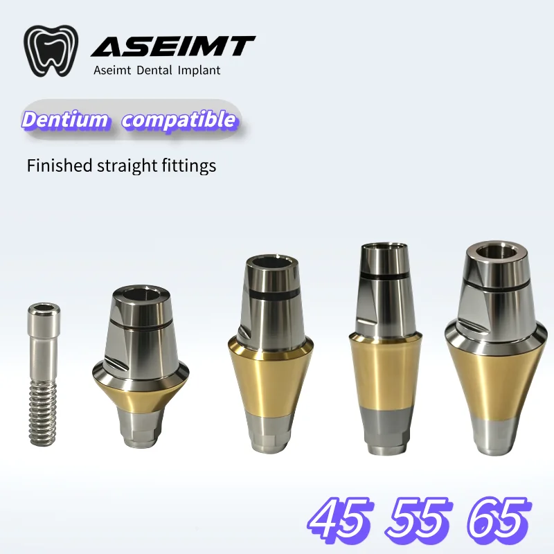 Prótesis Dental de Titanio Grado 5 para Abutment de Transferencia Dentium con Conexión Hexagonal Dual, OEM ODM, Venta Directa de Fábrica