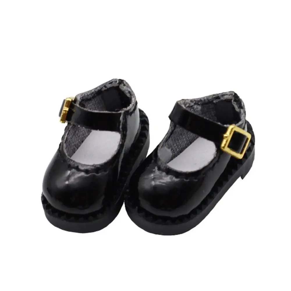 

1 пара кукольных сандалий ob11, мини-круглый носок, 12 кукол BJD, обувь из искусственной кожи, 2,7*1,3 см, милые туфли принцессы OB11, детские игрушки