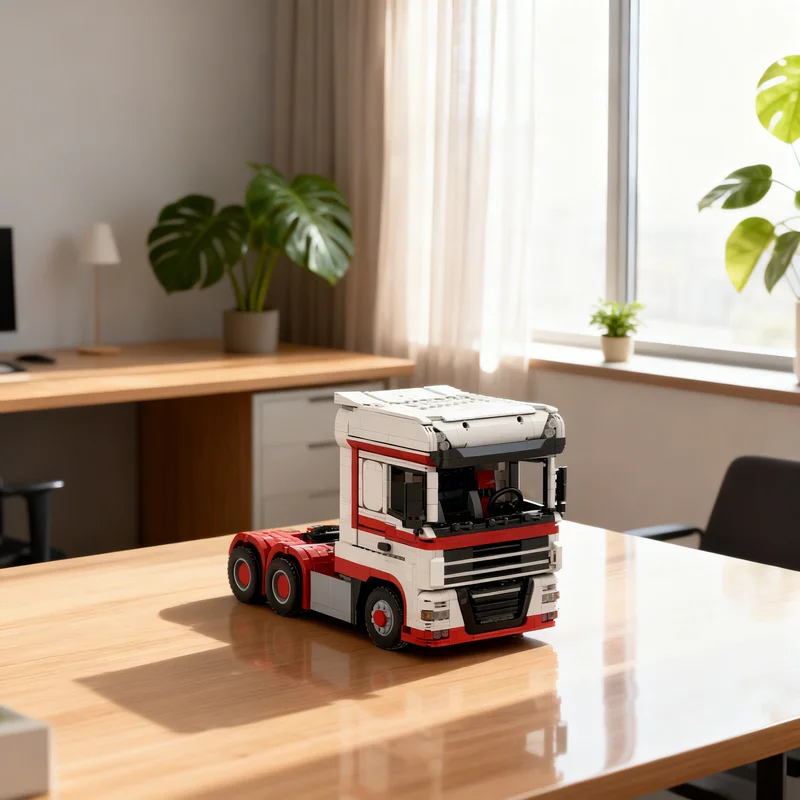 

2604pcs MOC DAF XF 105 6X4 Tractor Technical Model Building Blocks Creative DIY Gift Display Decor Assemble Premium Adult Kids