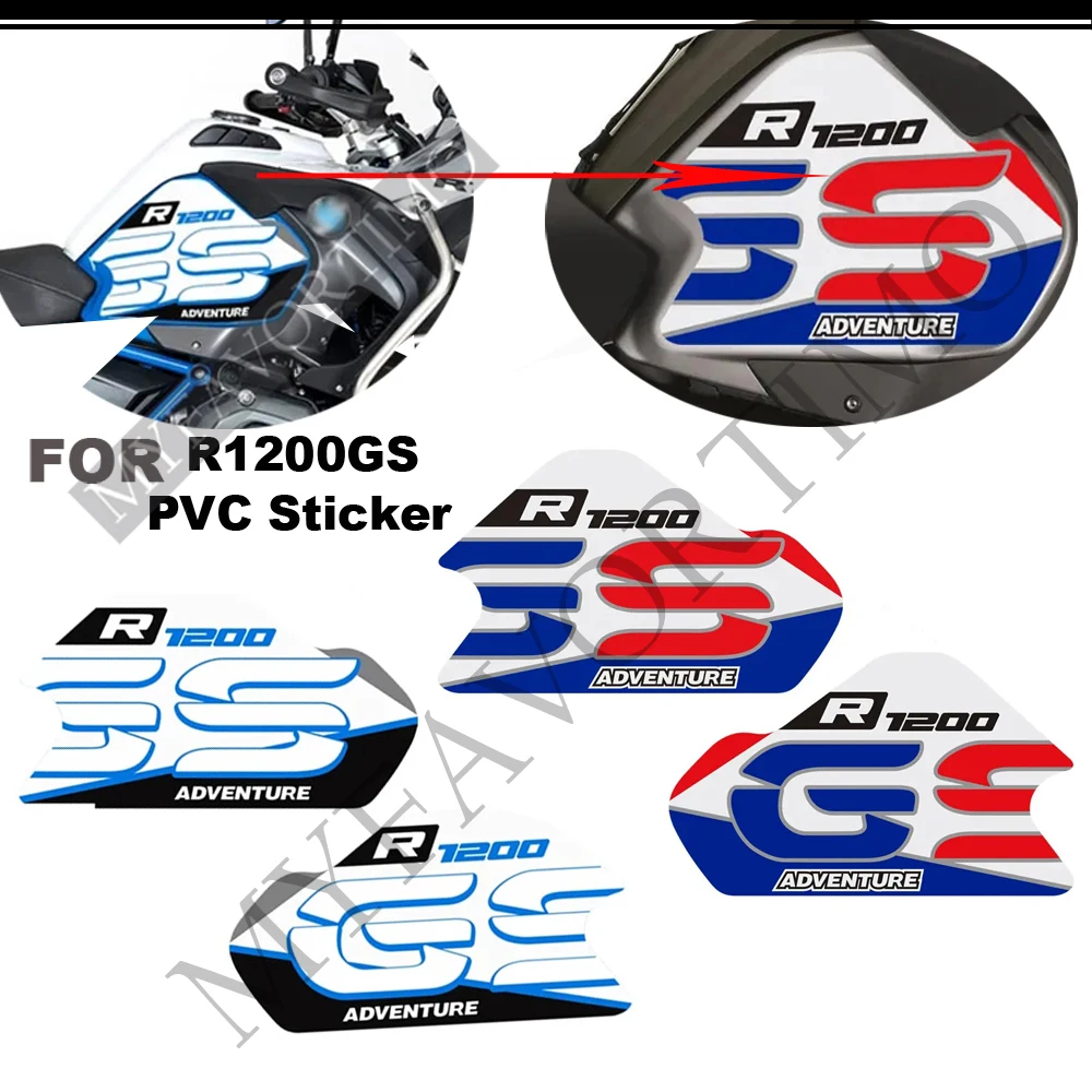 

R1200GS R 1200 GS gsa For BMW R1200 Trunk Luggage Aluminium Case Fairing Windshield handguard Tank Pad Protector Adventure