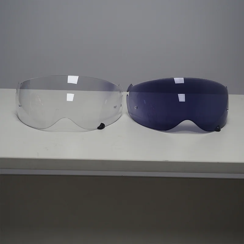 خوذة قناع لـ KLIM KRIOS PRO TVD LAZER Marushin L9 خوذة فوتوكروميك قناع درع عدسة مضاد للضباب