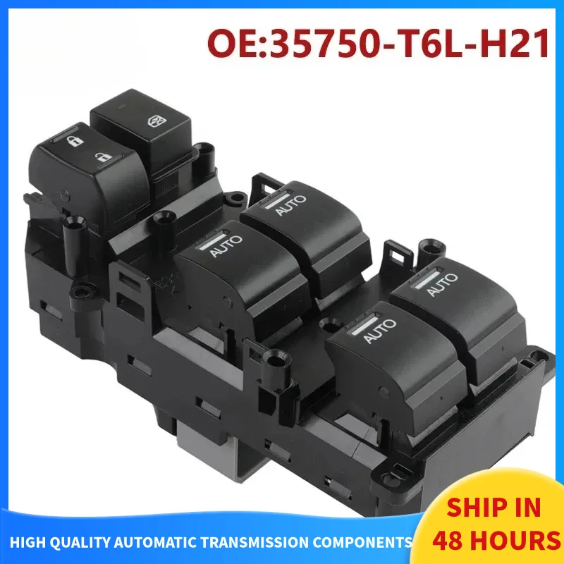 

For Spirior 2015-2018 Car 35750-T6L-H21 Auto Power Window Switch Lifting Door Lock 35750T6LH21