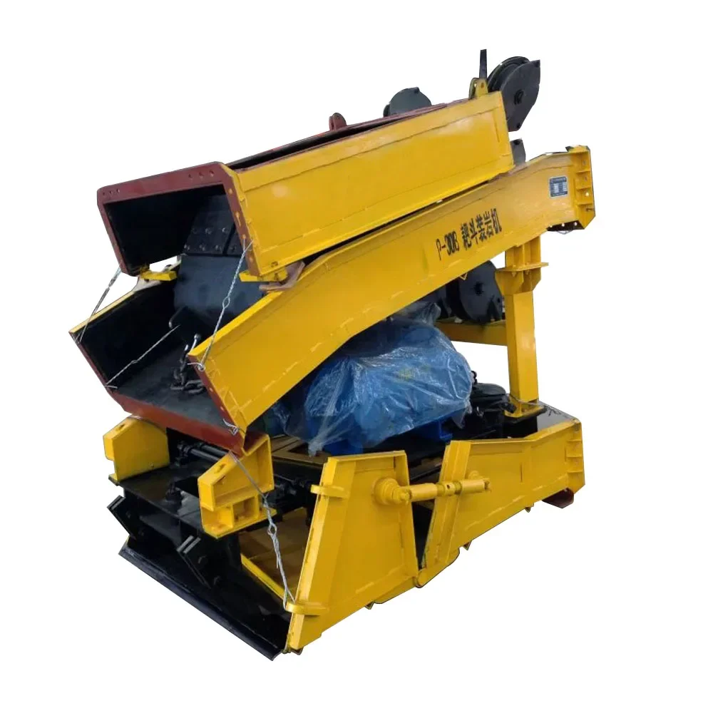 Coal Stone Rake Bucket Rock Loader P60B Mining Rake Loader Hopper Volume 0.6 Square Loading Equipment