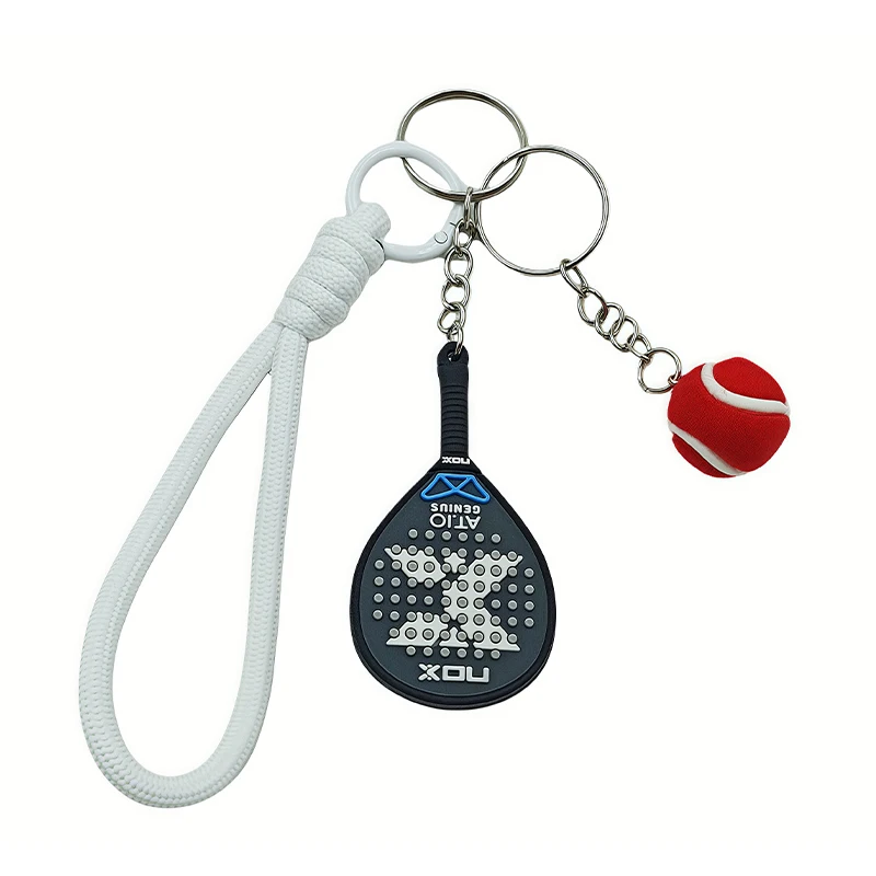 سلسلة مفاتيح Nox، مجموعة لطيفة لمضرب التنس، إكسسوارات عصرية رياضية، هدية مثالية لعشاق الرياضة #1