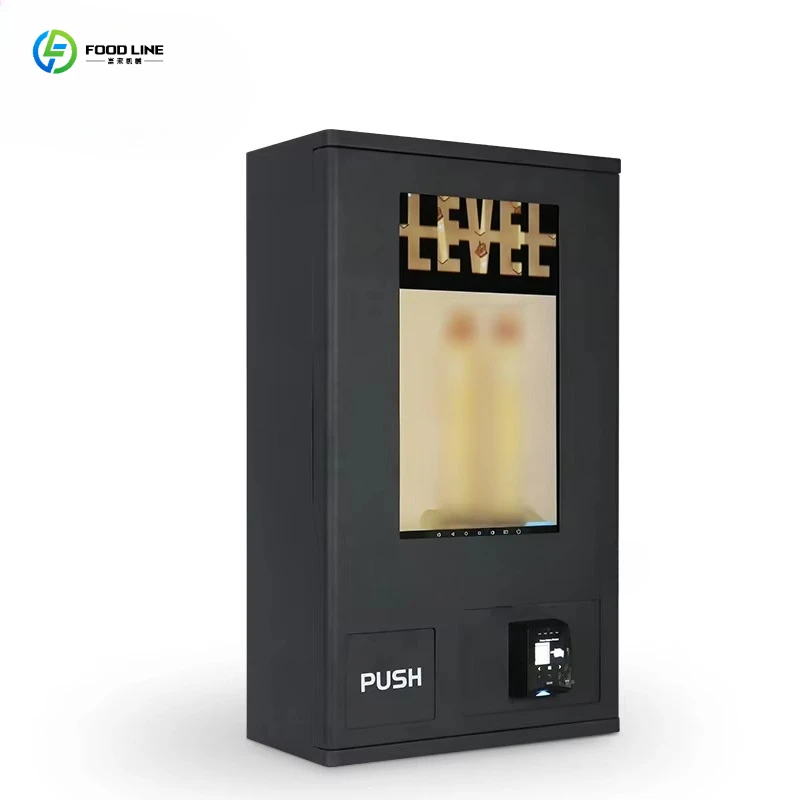 Space-Saving Vending Dispenser Wall-Mounted Lockable Kiosk for Gym Entry