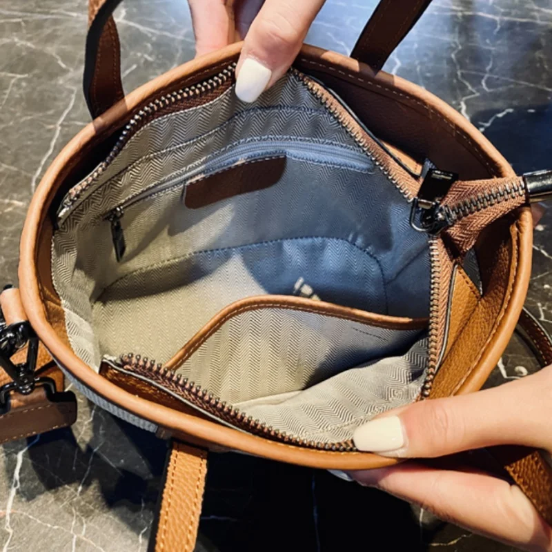 Echt leder Casual Handtasche neue neue Hochleistungs-Luxus-Umhängetaschen Modemarke Designer Trends Handtasche