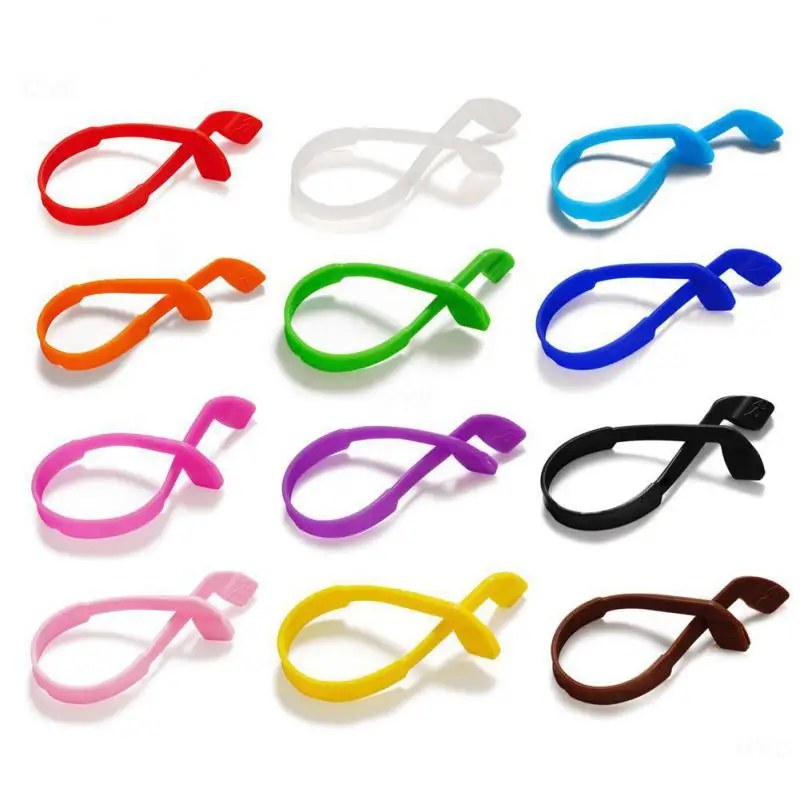 1/2PCS Eyewear Rope Silicone Sports Eyewear Strap Strap Glasses Rope Non Slip Ear Hook Prevent Slipping