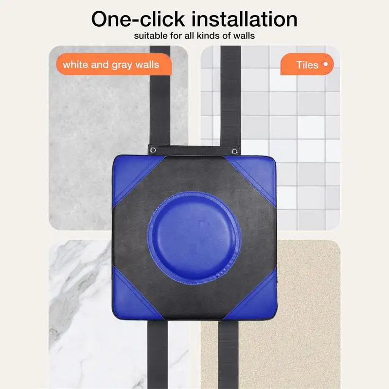 調整可能なウォールパッド,フォームフォーカス,革と高さのフィットネスパンチ,ボクシングファイター