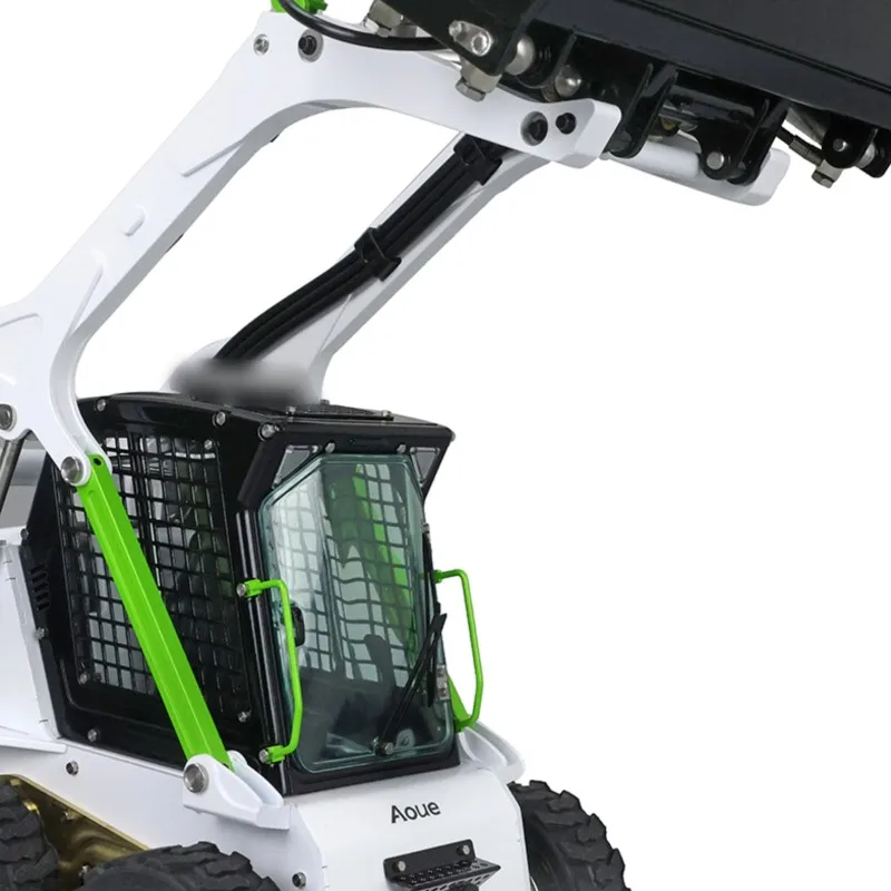 LESU 1/14 Metal Wheeled Skid-Steer Hydraulic RC Loader Aoue LT5H Flysky I6s Ready to Run Machine Car Models Boys Toys THZH1279
