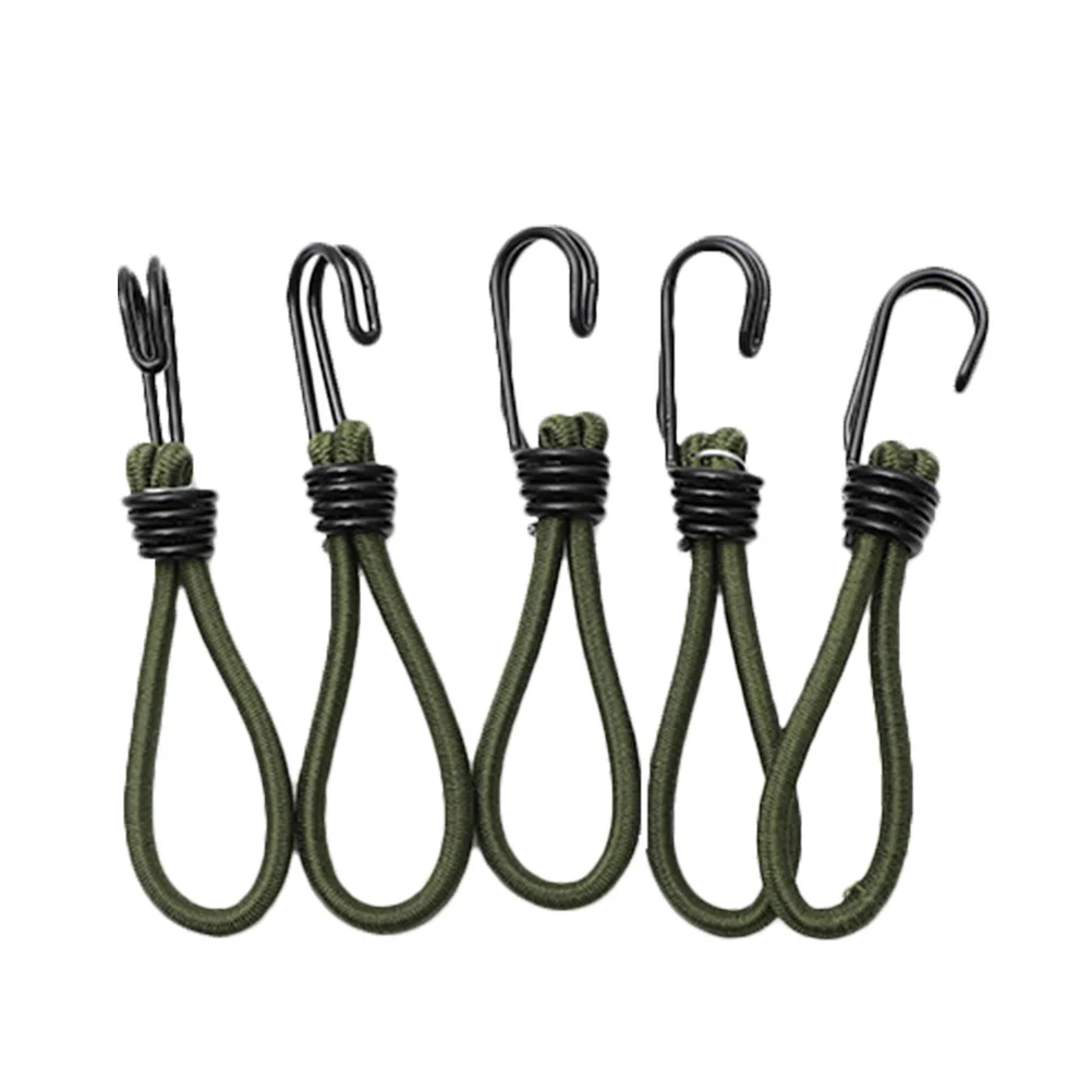 

4Pcs Outdoor Tent Buckle High Grade Tent Fixing Strap for Camping Gear Windproof Tarp Fastening Multi-Purpose Rope Hook