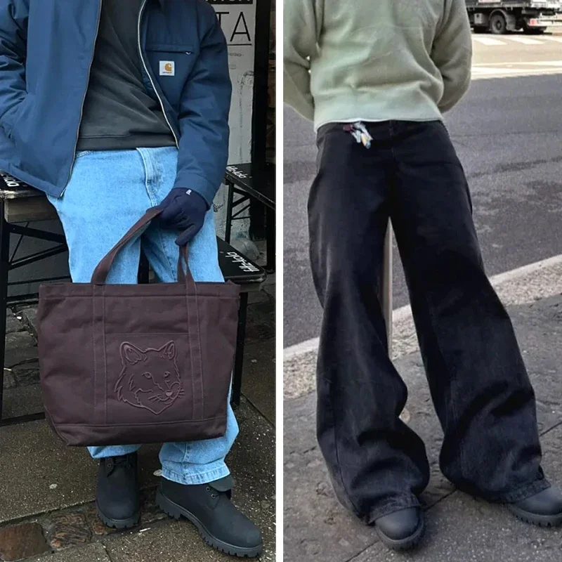 Maden الرجال تنوعا أحذية سوداء برقبة أفخم بطانة الدفء الأحذية الرجعية عدم الانزلاق سميكة وحيد أحذية عمل في الهواء الطلق أحذية منتصف العجل غير رسمية