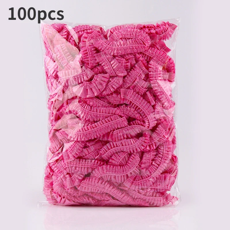 Disposable Shower Cap Covers, Waterproof Hair Caps