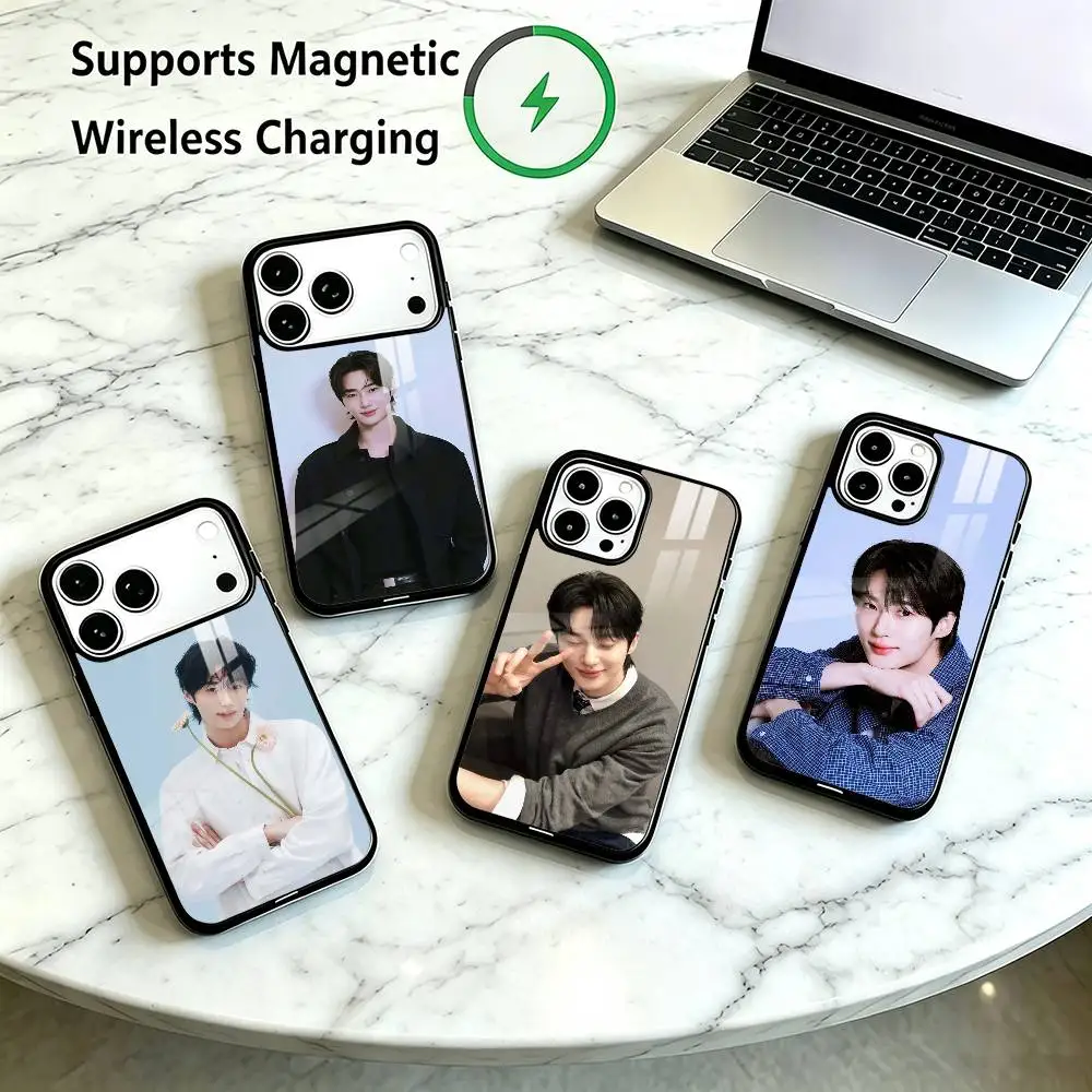 Beyon W-Woo Seok Actor  Phone Case For iPhone18 17,16,15,14,13,12,11 Plus,Pro Supports Magnetic Wireless Charging Gift