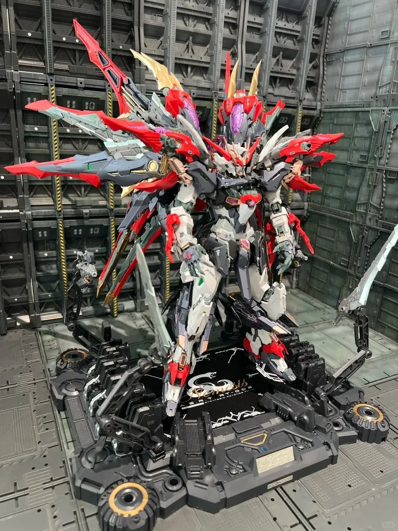 متوفر في المخزون أبعاد لا نهائية Rt-002 Nemesis 1/100 نموذج تجميع Mecha نموذج ألعاب من الكلوريد متعدد الفينيل في العصر + تيتان الانتقام الاستراتيجي المتقدم #2