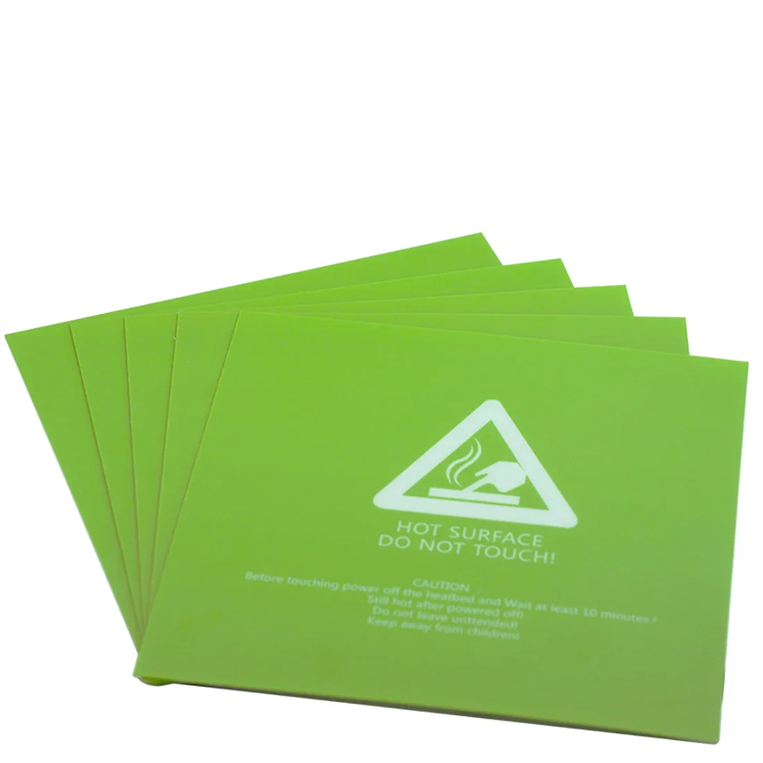 

3D printer accessories 220 * 220 * 0.5mm hot bed platform sticker film printing surface green anti warping edge