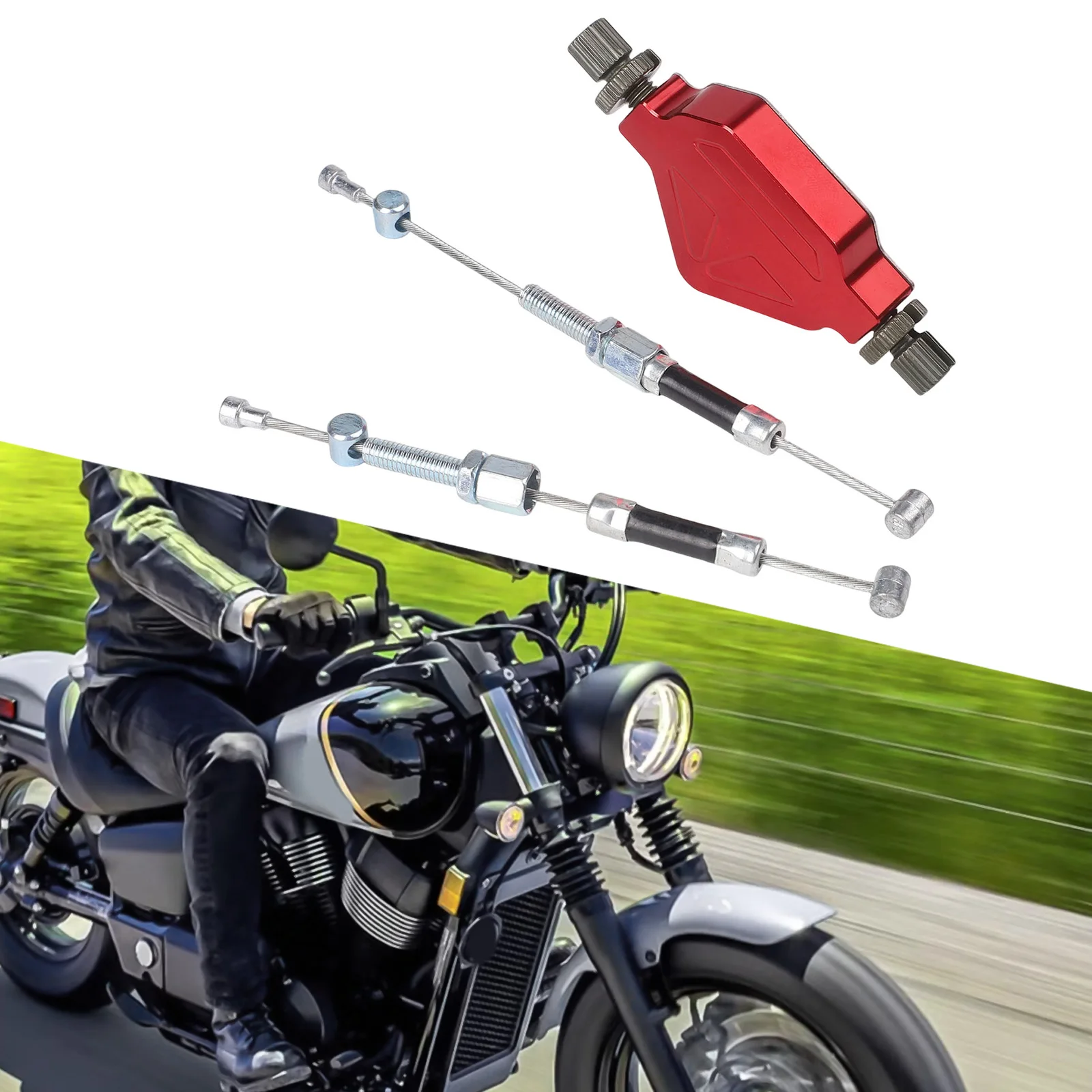 

Motorcycle Easy Pull Clutch System Stunt Lever With CNC Aluminum Cable For All Bikes Motorcycle Clutches Parts