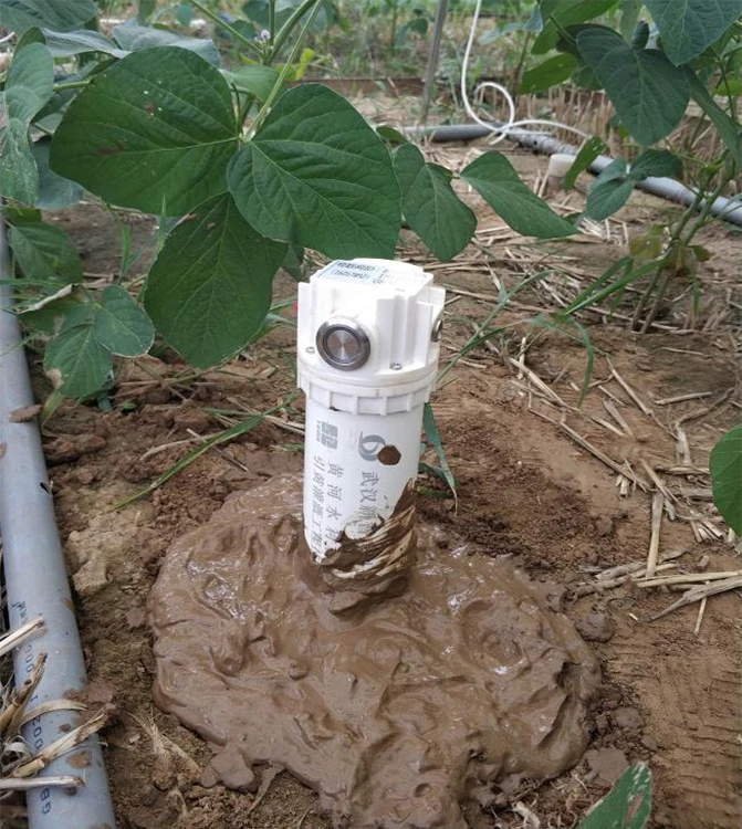 BOY-SO05 Sensor de suelo multicapa inteligente, probador de humedad y temperatura de tubería para jardín agrícola, compatible con OEM ODM