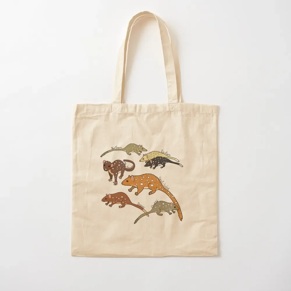 All the Quoll Things Tote Bag Canvas stote bag Gift bags shopping bags foldable Tote Bag