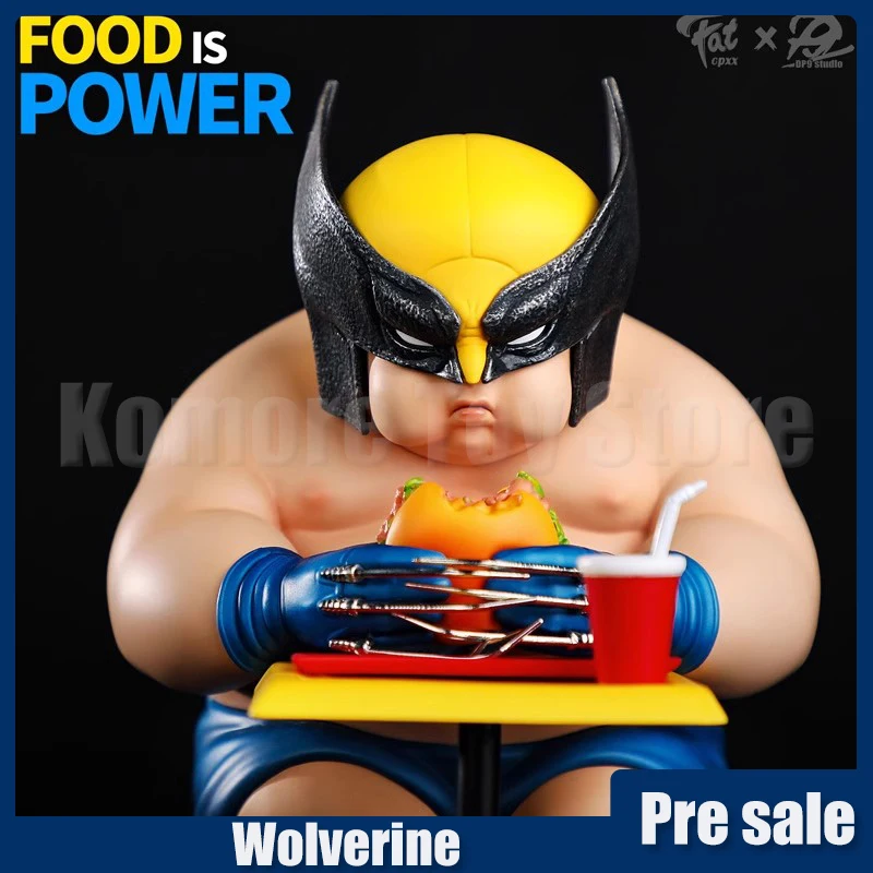 

Dp9 Studio Fat Boy Kingdom Series Fat Wolverine Figurine Model Pvc Statue Doll Collection Decoration Toys Brithday Gift