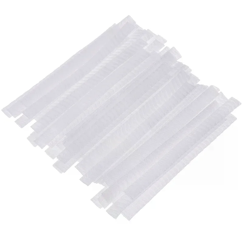 50Pcs/lot 12cm Embroidery Thread Net Prevents Unwinding Makeup Brush Head Net