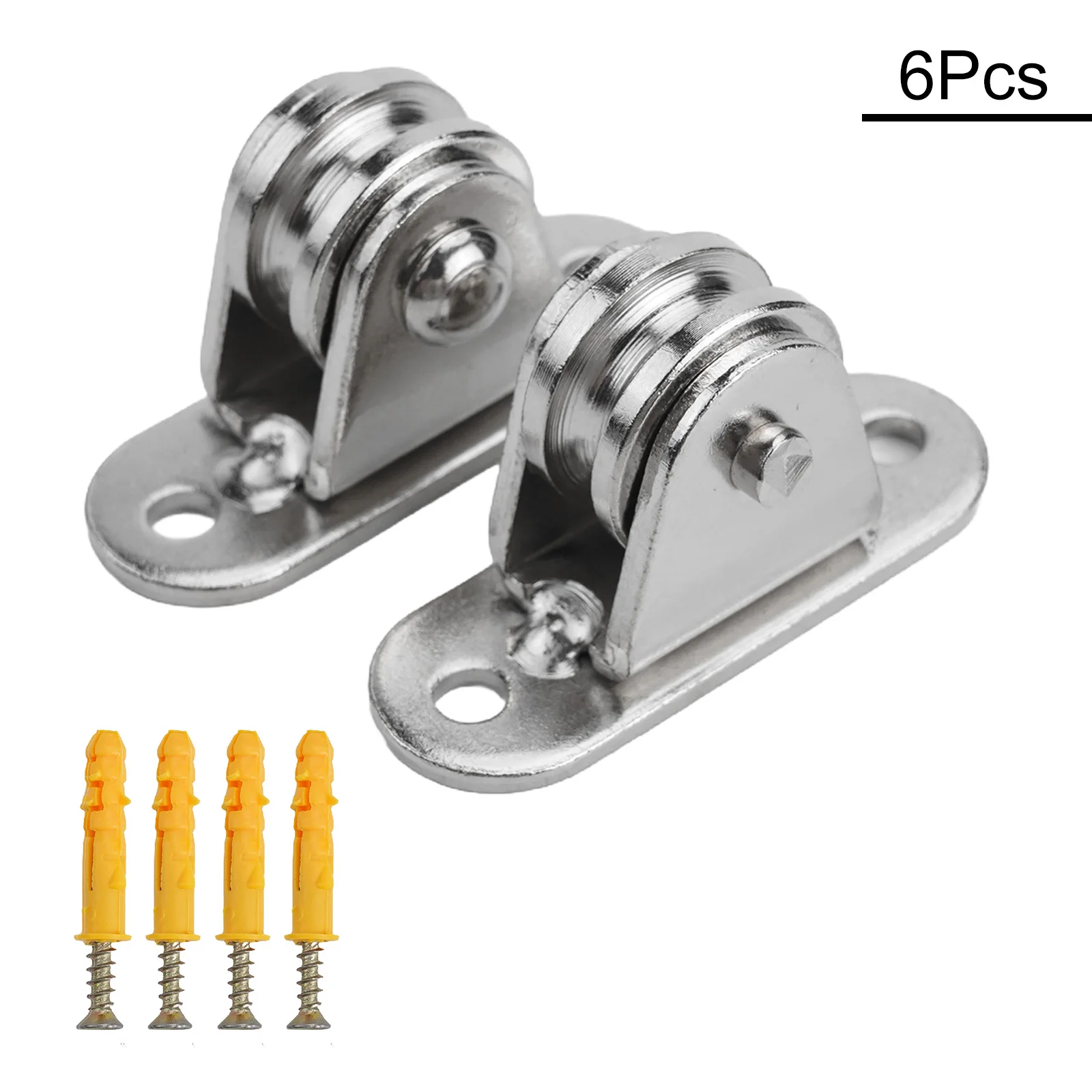 New Practical Wheel Groove Pulley Pulley Wheels Blocks Rollers Groove Pulley Wheels Gym Sliding Gate Stainless Steel