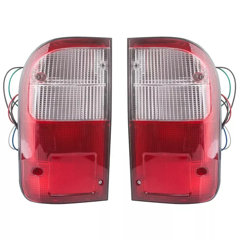 

1 Pair Rear Tail Lights Left & Right For Toyota Hilux 1997-2006 Mk4 LH+RH W/Bulb