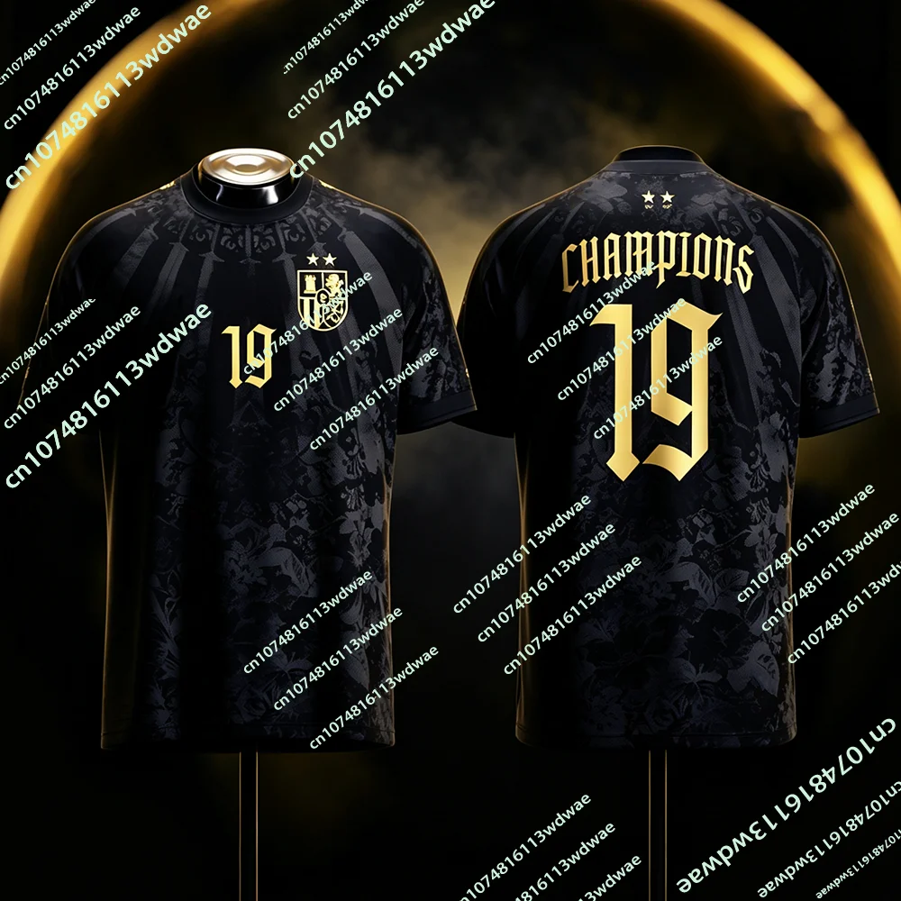 Starboy 26/27 Champions Jersey For Lamine Yamal Special Football Mens 3D Print KID Breathable Quick-dry Family Fans Footy Jersey
