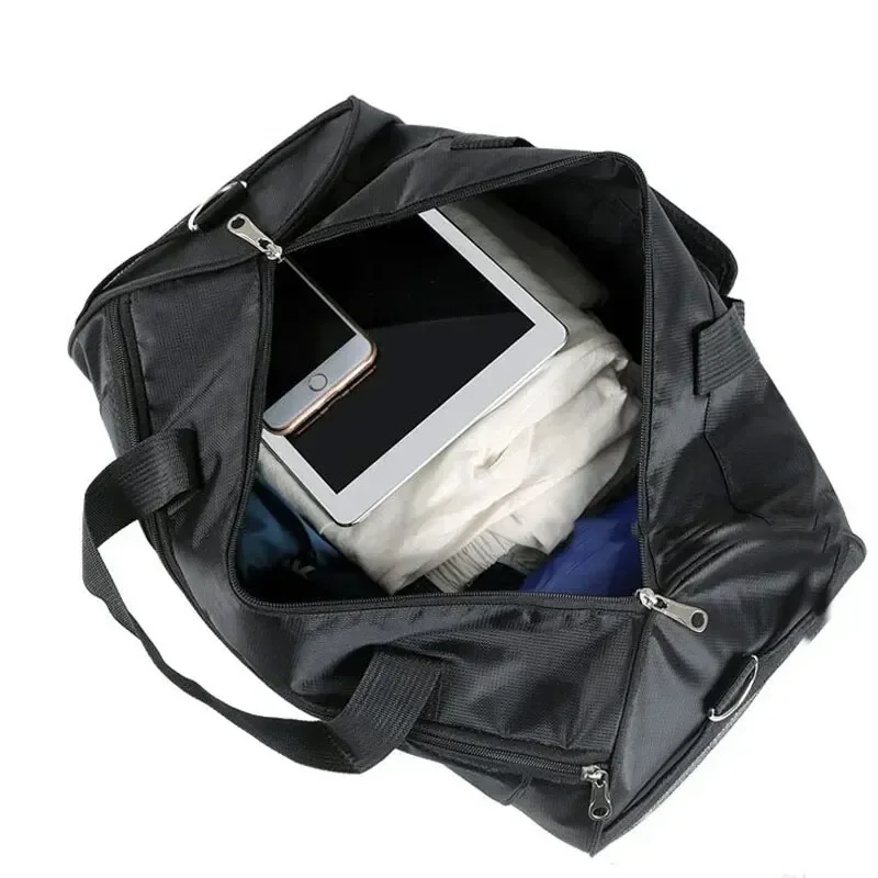 Handbag for Men and Women, Sports Yoga Swimming Fitness Bag, Handheld Cylinder Large Capacity Lightweight Business Travel Bag image 4