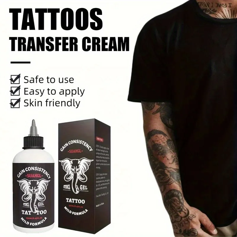 Professional Tattoo Stencil Magic Gel Thermal Copier Tattoo Transfer Stuff Solution Cream for Transfer Paper Machine Accessories