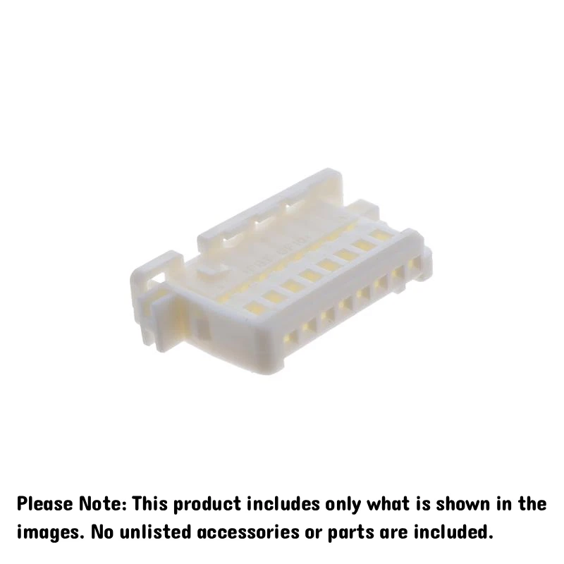 1743282-1,Female Housing,Wire-to-Board,8P,Centerline 0.1 in,MQS,Automotive Connector Locks & Position Assurance,PBT GF,1743283-1