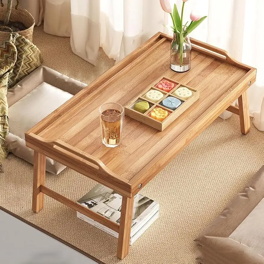 

Складной чайный столик с татами, деревянный низкий столик в японском стиле, складной журнальный столик, складной столик Chabudai Tatami Puja с фольгой