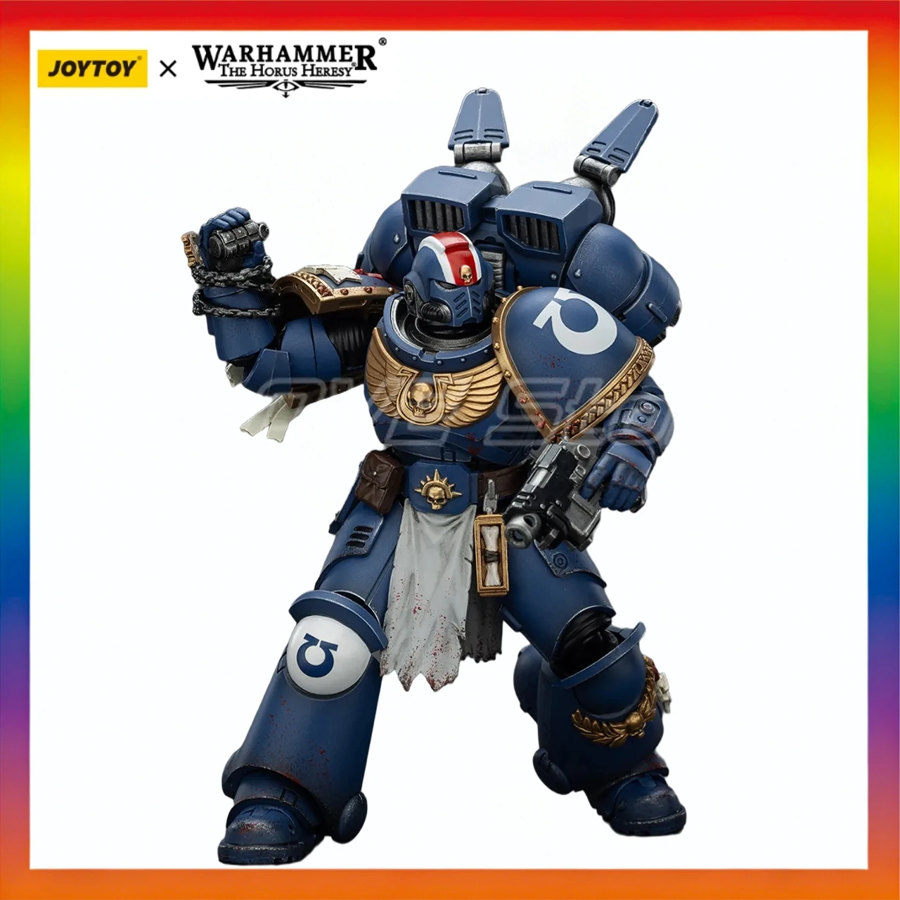 

В наличии оригинальный JOYTOY Warhammer 40K Ultramarines Lieutenant Titus-Collectors Edition 1/18 экшн-фигурка модель игрушки