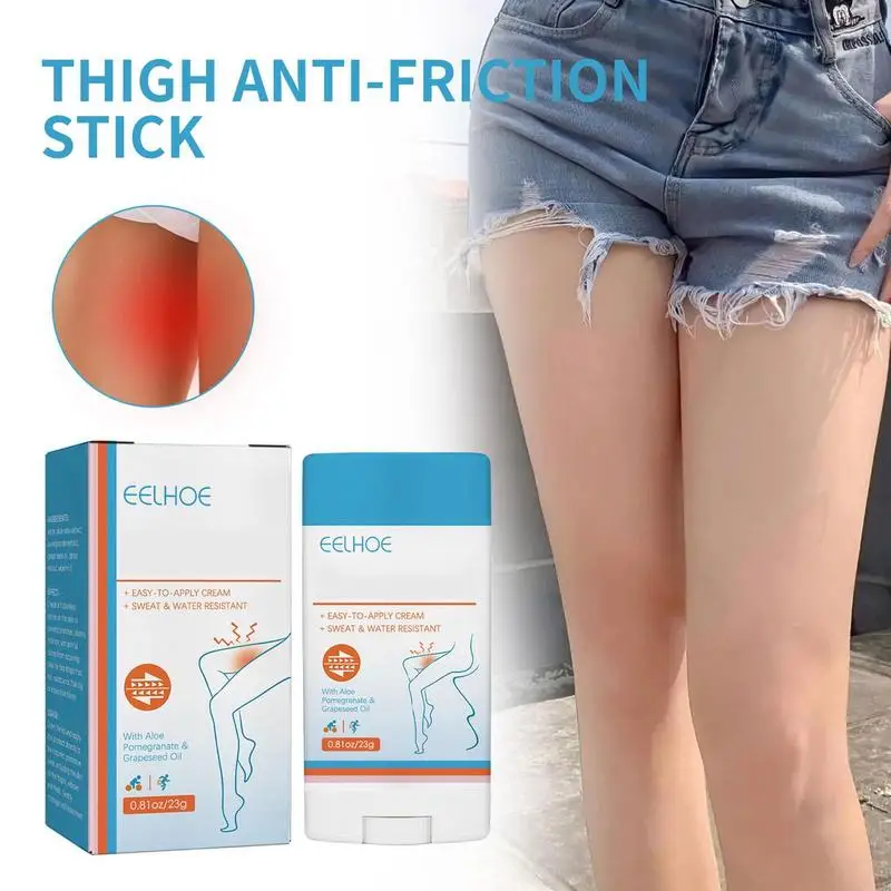 

Thigh Anti Chafe Waterproof Thigh Rescue Anti Friction Stick Body Anti Friction Sweat-absorbent Thigh Chafing For Women Men