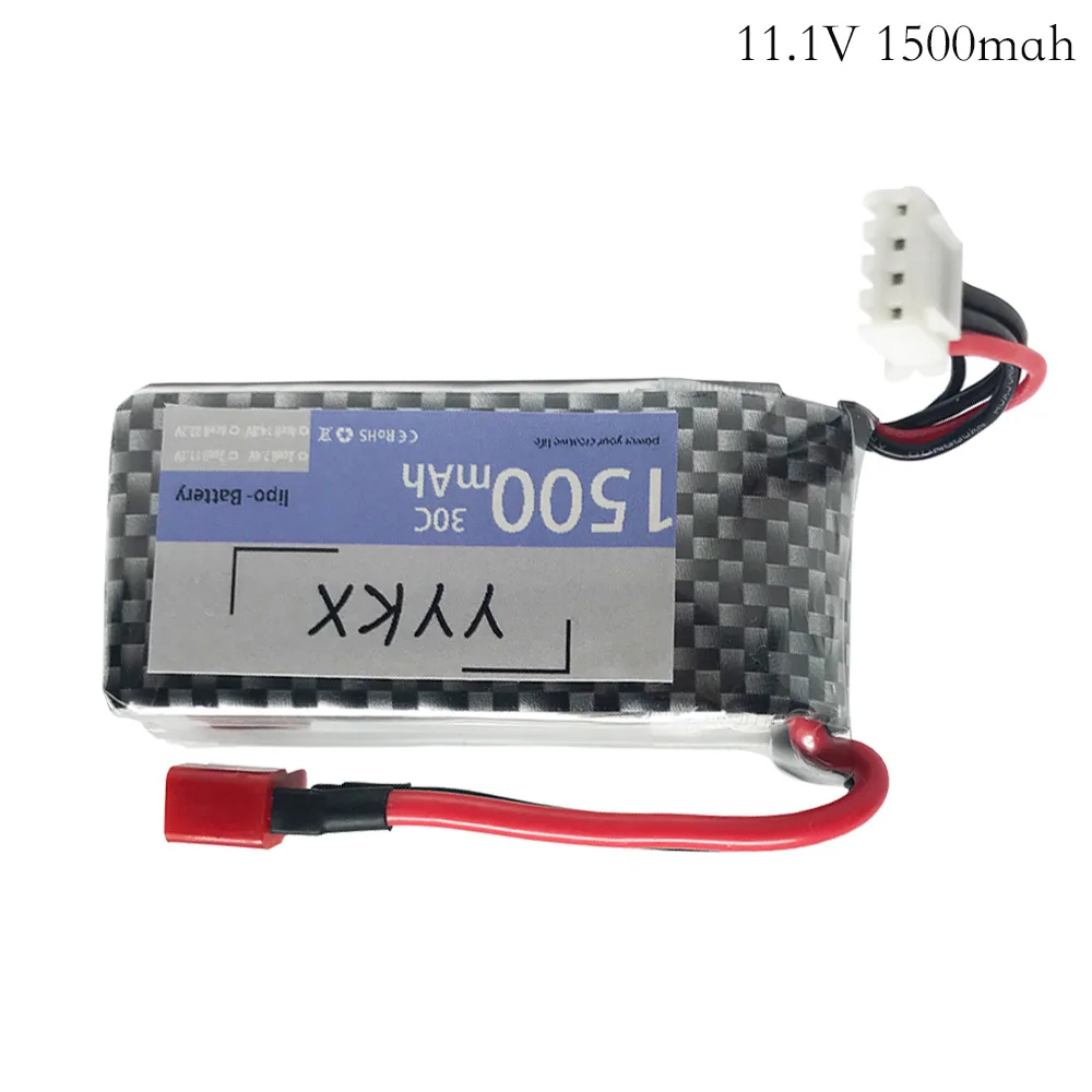 11.1 v 1500mAh 30C Ad Alta Potenza LiPo Batteria T/XT60/Spina 11.1 v 1500mah Lipo Ricaricabile batteria Per RC Auto Aereo Elicottero