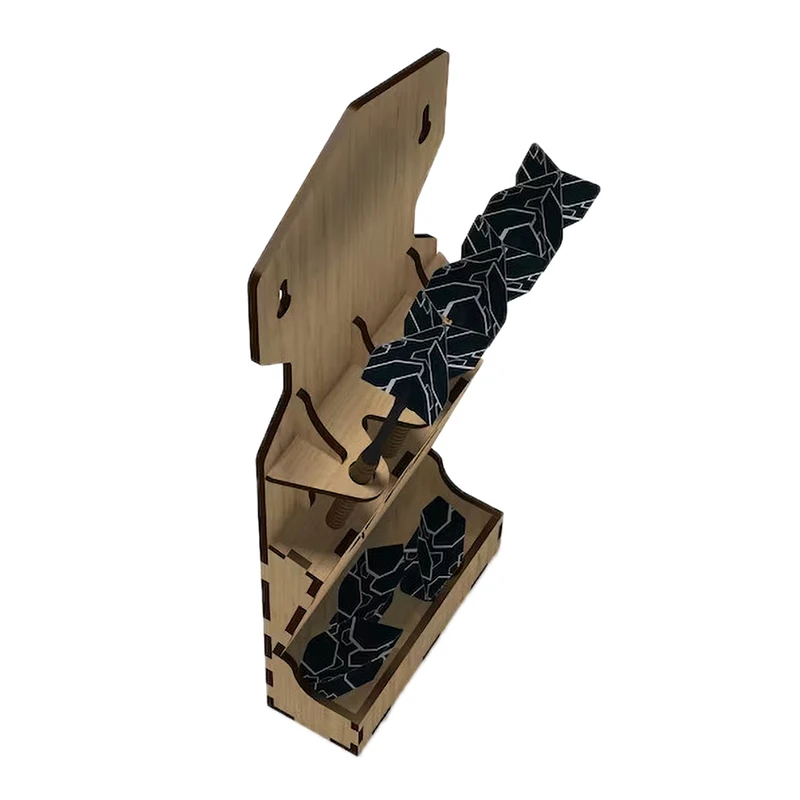 ไม้ติดผนังผู้ถือโผขาตั้งประหยัดพื้นที่พร้อมกล่องเก็บขาตั้งจอแสดงผลสําหรับผู้ที่ชื่นชอบโผ Home Office เกมห้อง